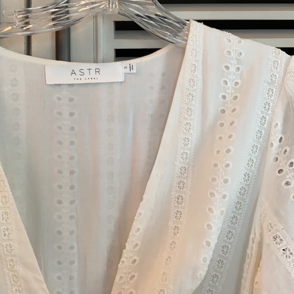 Eyelet midi dress - Picture 3 of 5